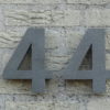 Huisnummer modern 0 t/m 9
