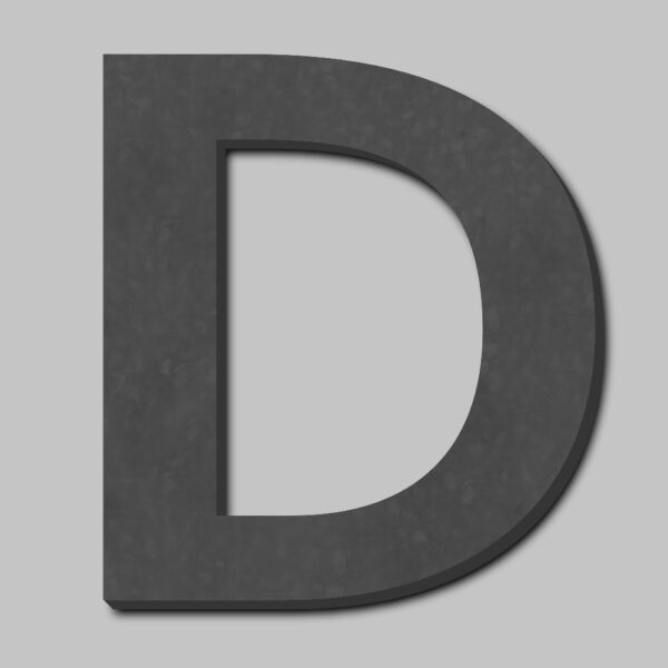 Letter D 3D