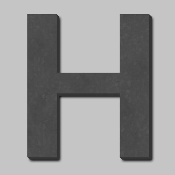 Letter H 3D