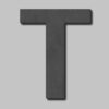 Letter T 3D