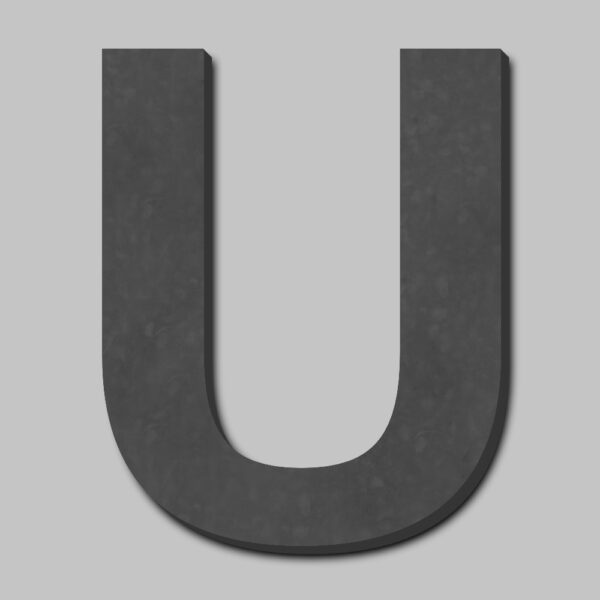 Letter U 3D