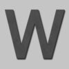 Letter W 3D