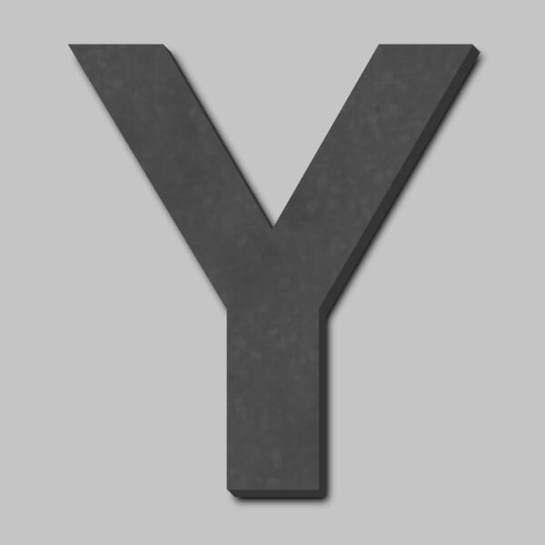 Letter Y 3D