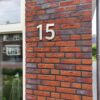 Cijfer 5 (vijf) huisnummer RVS 170 mm