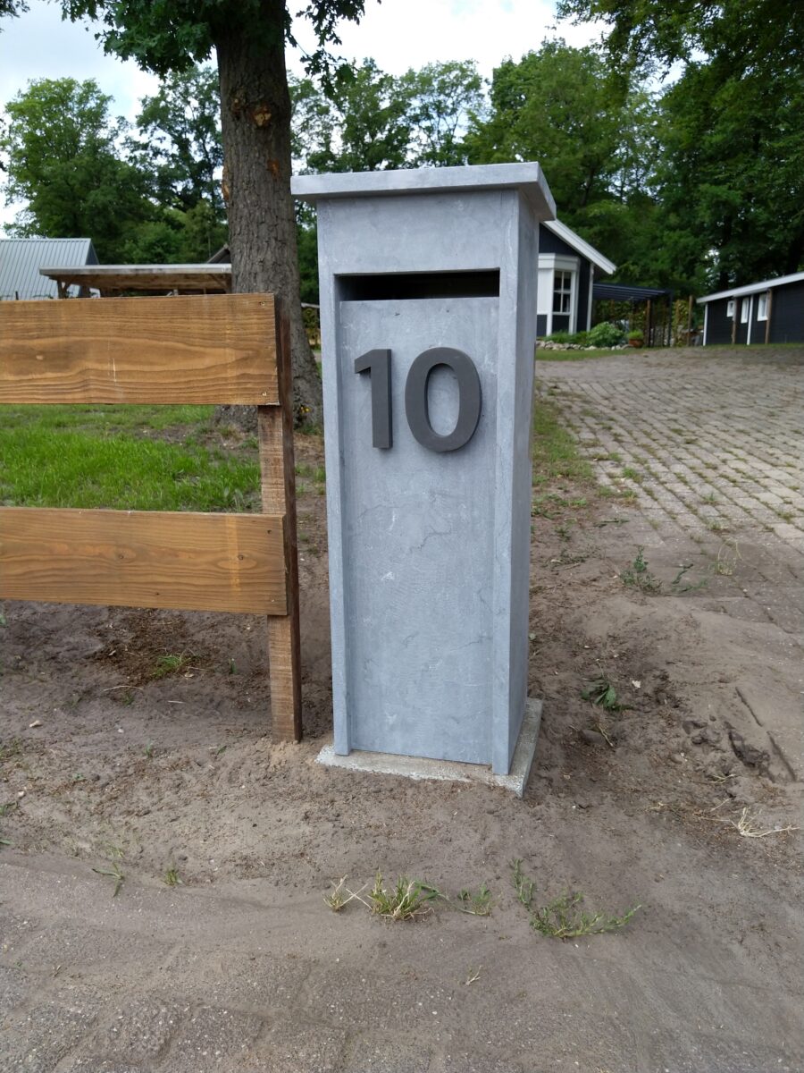 Cijfer 1 (een) huisnummer 3D 170 mm