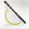 Betonboor 10 mm SDS 4-snijder