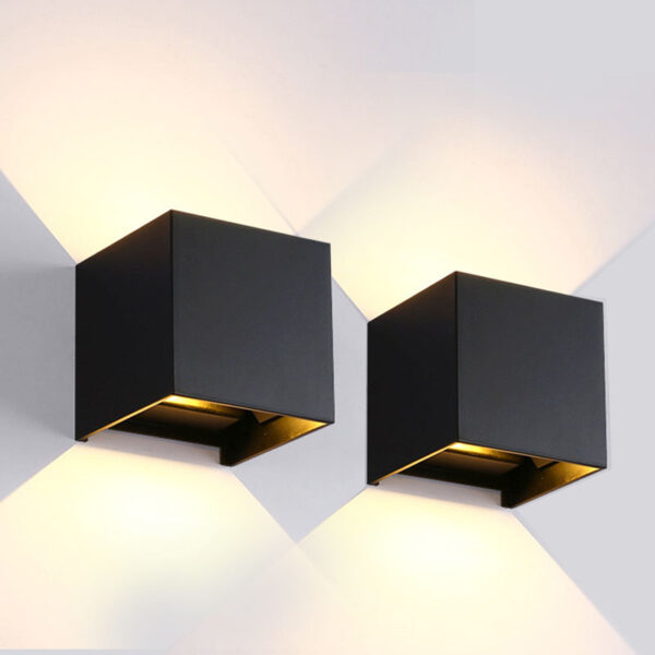 MetalLine Myra SET VAN 4 binnen/buiten wandlamp